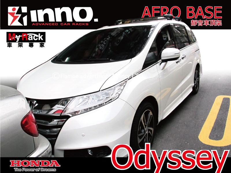 HONDA Odyssey オデッセイ INNO 車頂架 XS200