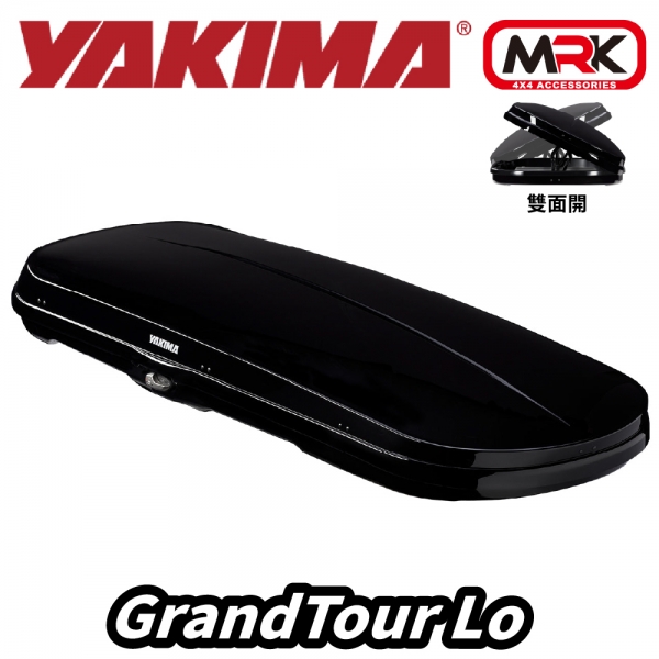 【MRK】YAKIMA GrandTour Lo 424L 行李箱 車頂箱 亮黑色(25.4x94x231cm) 8007398