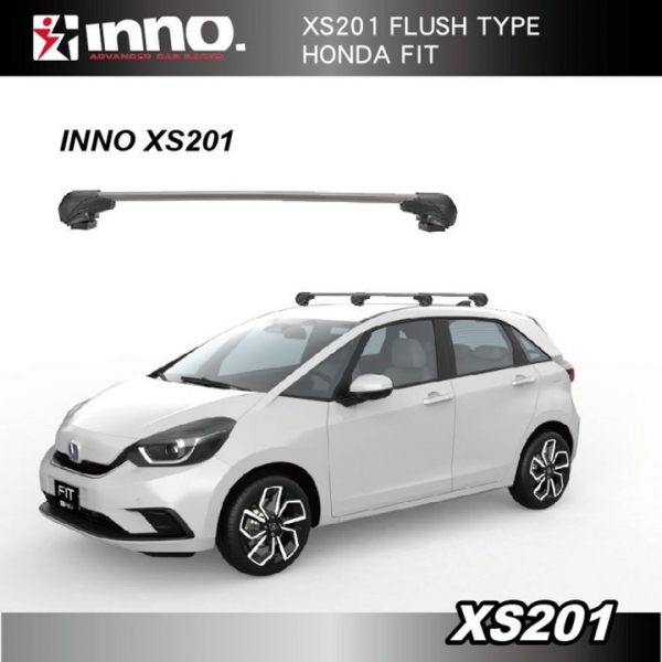 【MRK】INNO 車頂架 HONDA FIT NEW 包覆 XS201 車頂架系列 橫桿 行李架